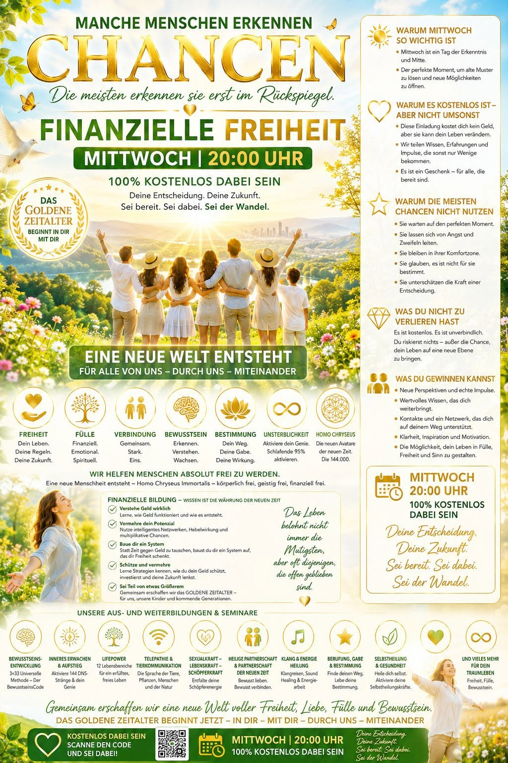 FINANZIELLE FREIHEIT – HEUTE 20:00 UHR. Sandra Lumina