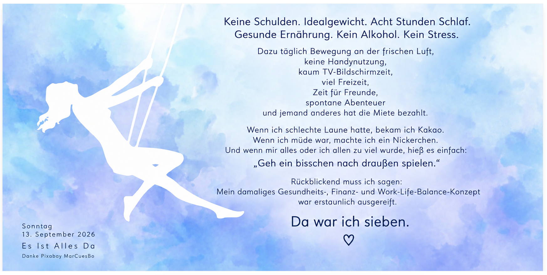 es ist alles da ... 