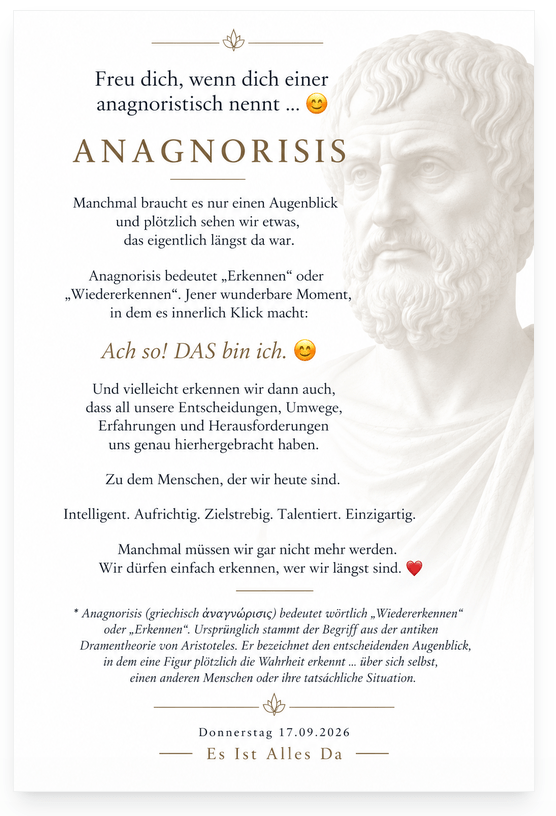 Die Botschaft des Tages