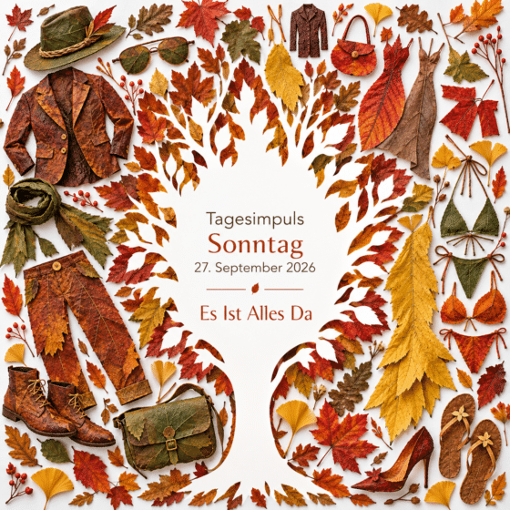 🍂 Tagesimpuls. Sonntag, 27. September 2026. Es Ist Alles Da.