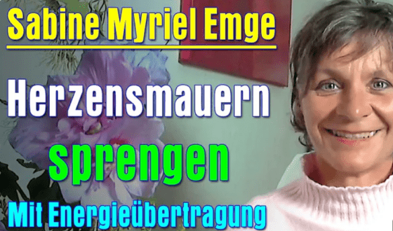 Heilerin & Botschafterin der GEISTIGEN WELT 💙 Energieübertragung. Sabine Myriel Emge