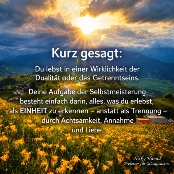 Warum glaubst du, dass du deine Prüfungen und Verletzungen erfahren hast? Nicky Hamid