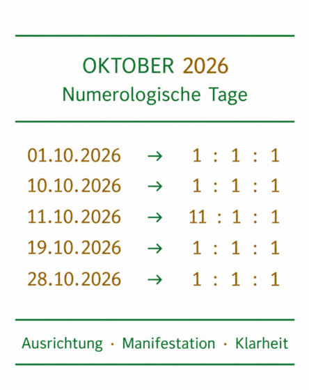 🍂 Tagesimpuls. Donnerstag, 1. Oktober 2026. Es Ist Alles Da. 🍂