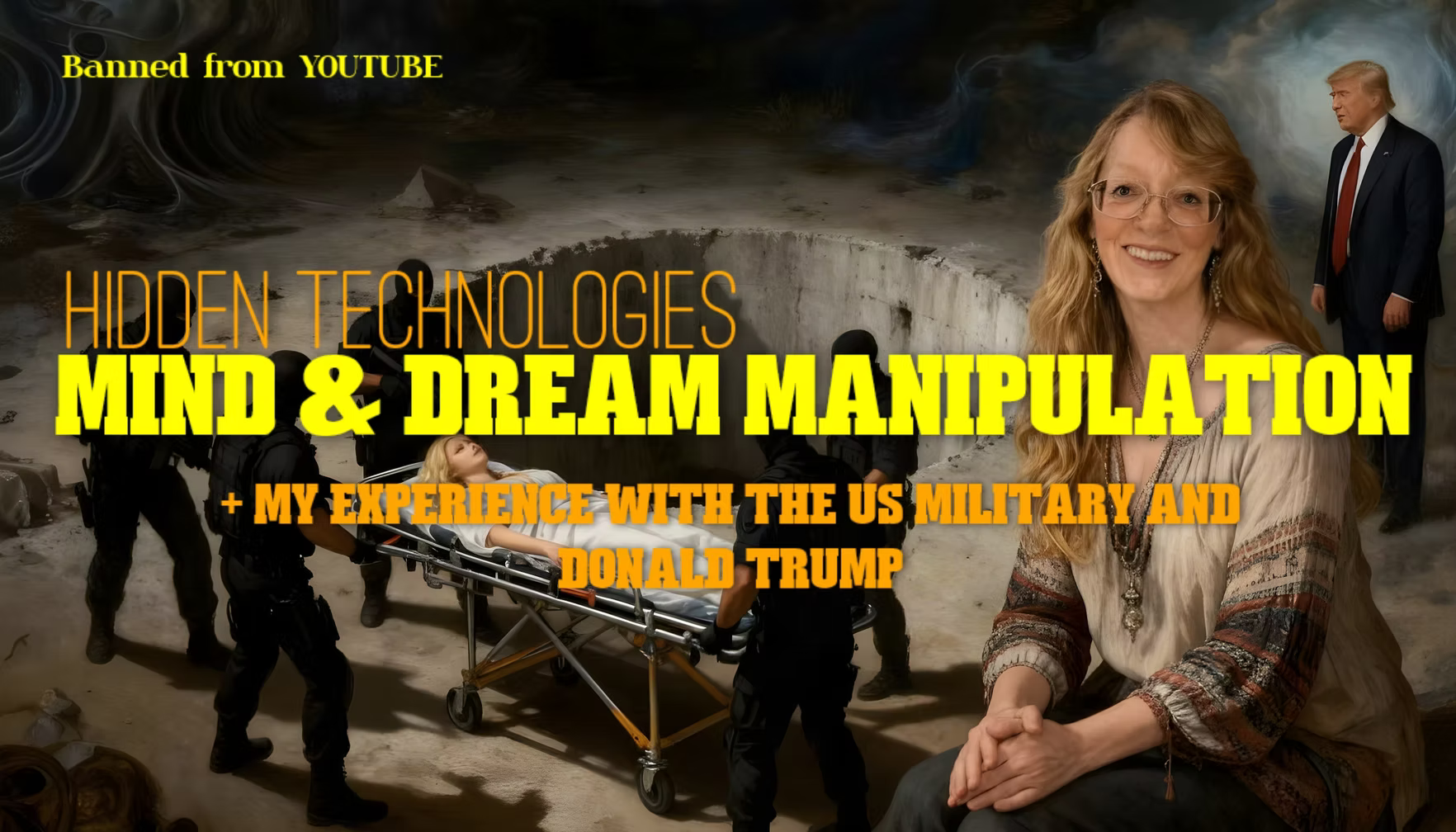 Gedanken und Traummanipulation Verborgene Technologien. Meine Erfahrungen mit dem US Militär und Donald Trump. Chellea Wilder