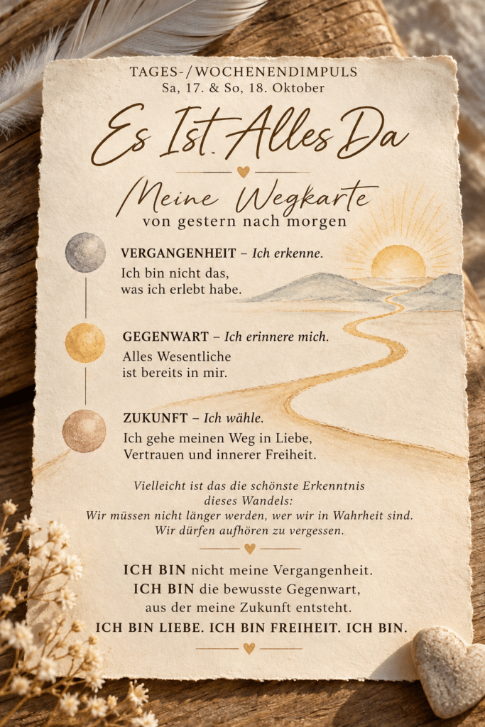 Die Botschaft des Tages
