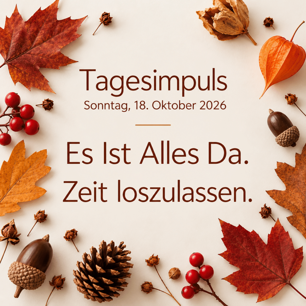 Die Botschaft des Tages