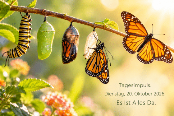 Tagesimpuls: Dienstag, 20. Oktober 2026. Es Ist Alles Da. Wir sind alle auf dem Weg in ein neues Bewusstsein
