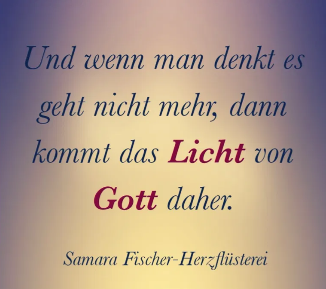 Herzflüsterei, Und wenn man/frau denkt … es geht nicht mehr …