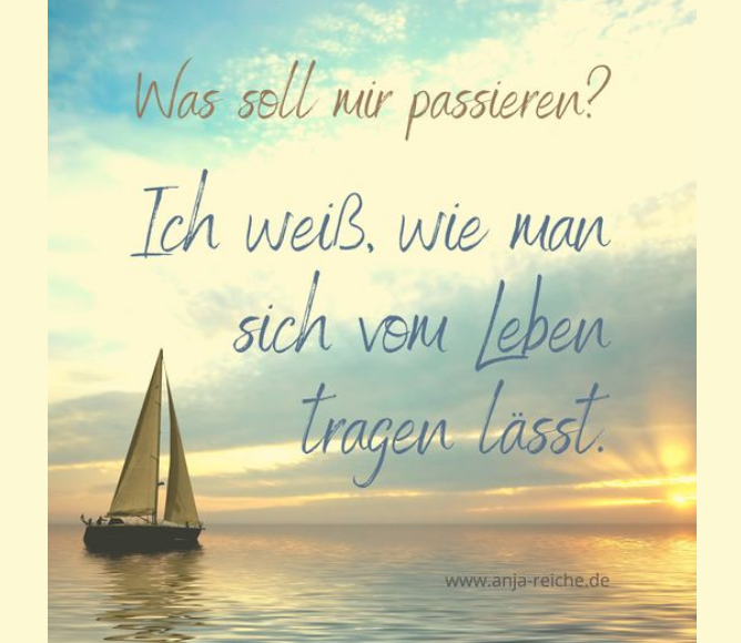 Freiheit ist, bereit zu sein, alles loszulassen … Anja Reiche
